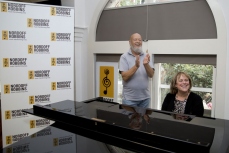 Michael Eavis attends Nordoff Robbins Theraphy Centre 6478.jpg